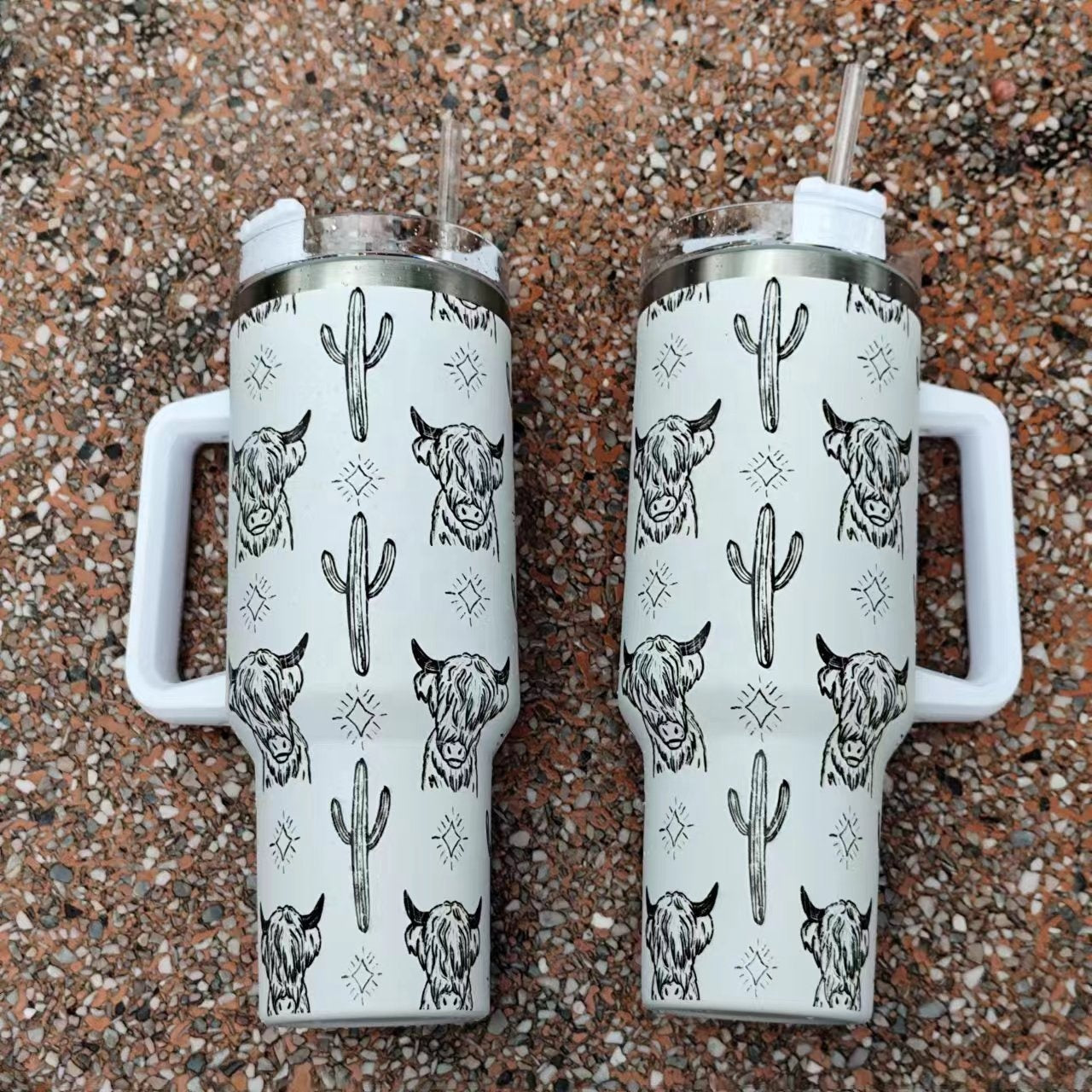 Highland Cow Bottle