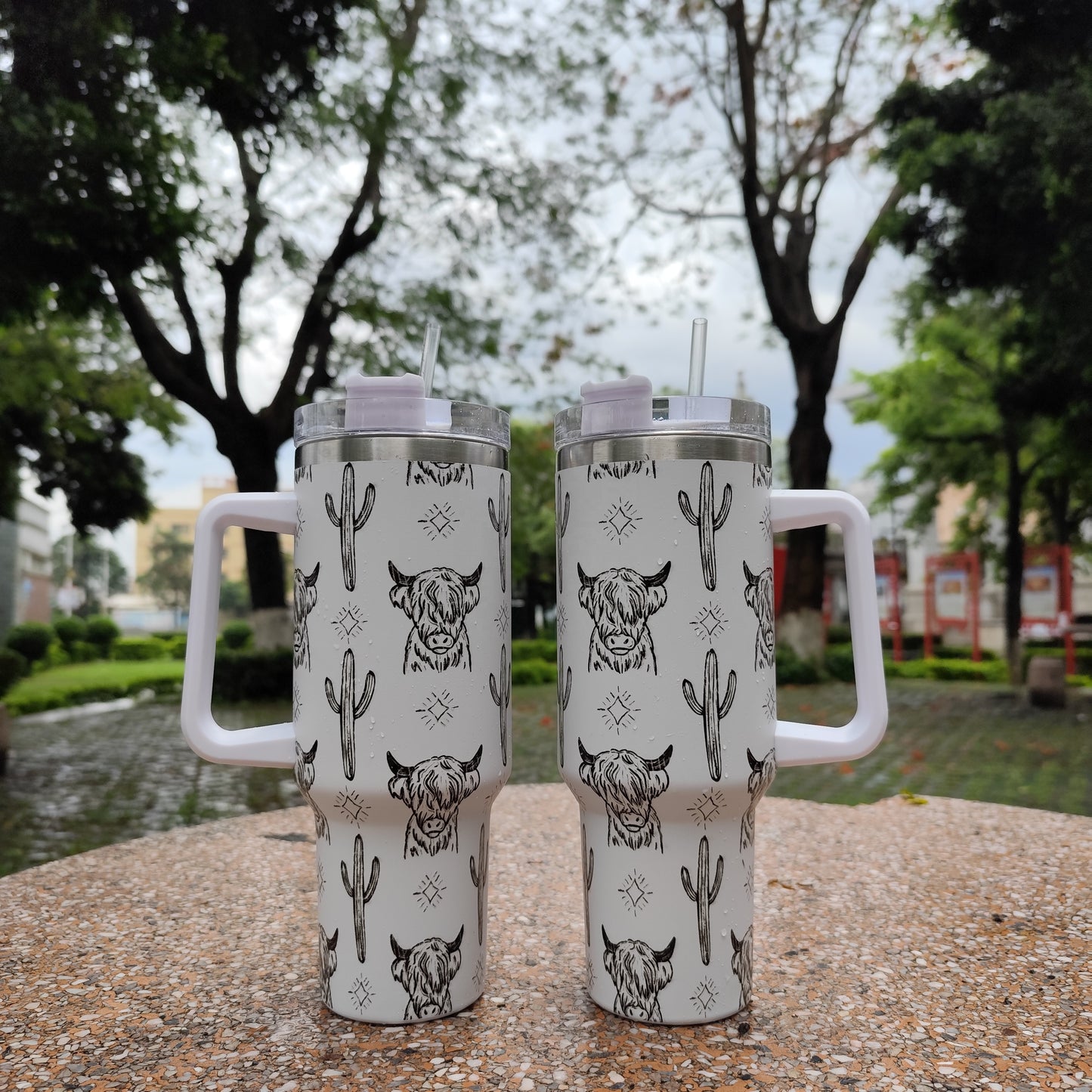 Highland Cow Bottle