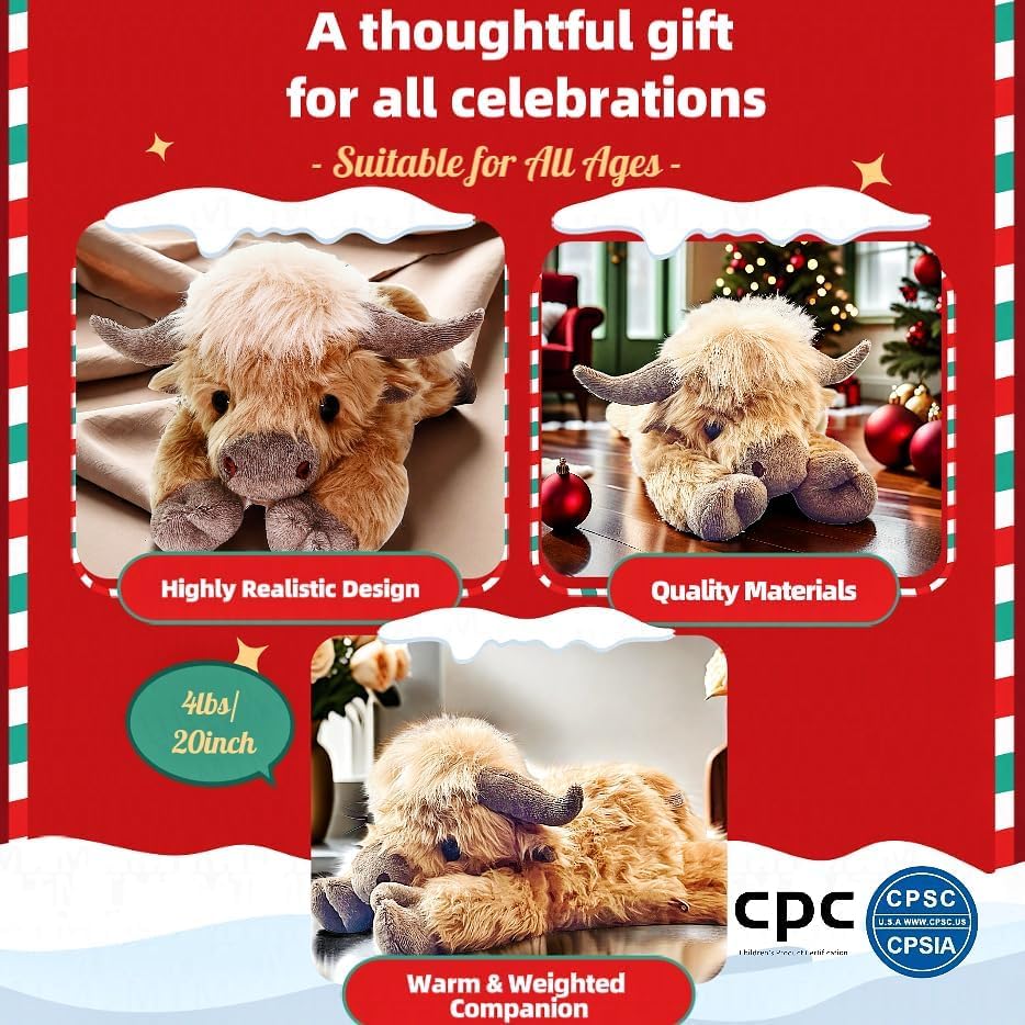 Highland Cow Plush